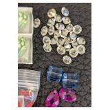 SWAROVSKI 4470 12mm Fireopal Crystals - Beads & Cabochons Set