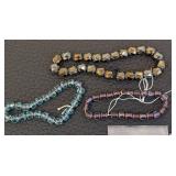 Cathedral Beads - 25 Packs/Strands, Assorted Colors for Jewelry Making