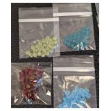 Cathedral Beads - 25 Packs/Strands, Assorted Colors for Jewelry Making
