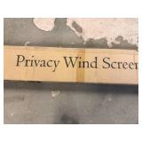 Rekoop Privacy Wind Screen Gray