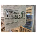 77 X 29.5 American Craftsman Glass Door