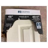 Jeldwen 48" 4-Door Bifold