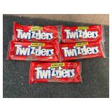 5 Bags Of King Sized Twizzlers