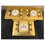 3 Boxes Of Ferrero Rocher