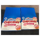 2 Packs Of Hostess Frosted Sugar Cookie Cupcakes