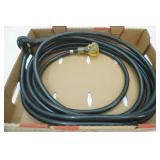 Heavy-Duty Generator Power Cord. RV.