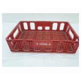 Red Coca-Cola Poly Crate 18.5"x12.5"x 5"