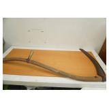 Antique Scythe. Hay Sickle