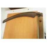 Antique Scythe. Hay Sickle