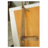 Antique Scythe. Hay Sickle