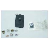 Lindenwold 1 Carat Cubic Zirconia, Fashion Jewelry Rings, Cash & Cards Travel Wallet