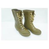 Converse Olive Green Insulated Rubber Boots. Men