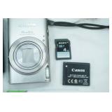 Canon Powershot Cameras, Cords, Batteries (2), Charging Block, SD Cards (2), Manual
