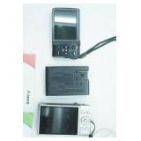 Canon Powershot Cameras, Cords, Batteries (2), Charging Block, SD Cards (2), Manual