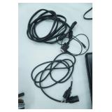 Belkin VGA Cable, Compaq Presario CQ57 (AS IS), power cord, extra Tv power cord, laptop sleeve case