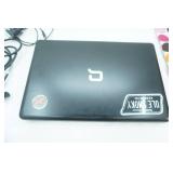 Belkin VGA Cable, Compaq Presario CQ57 (AS IS), power cord, extra Tv power cord, laptop sleeve case