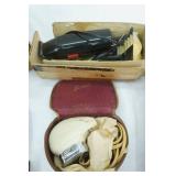 Ear Plugs, Vintage Electric Razors, Pulmo-Aid Compact Compressor