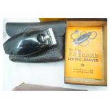 Ear Plugs, Vintage Electric Razors, Pulmo-Aid Compact Compressor