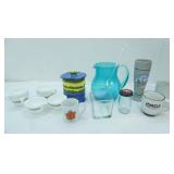 Corelle Mugs, Coffee Mugs, Blue Poly Pitcher and More