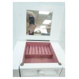 White Jewelry Box 12"x 9"x 17"