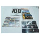 Vintage Harley Davidson Collector Cards. The HD 100th Anniversary Book, 100th Anniversary Collectors Edition Magazine, & Harley-Davidson 500 Photos Book