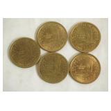 Sacagawea Dollar Coins 5ct
