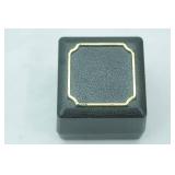 Genuine Jade 14K Gold Plated Ring and Case