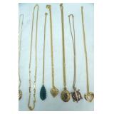 Jewelry Lot: Necklaces.