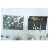 Jewelry Lot: Pierced Earrings