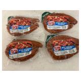 E. 4x 12oz Hillshire Farm Beef Smoked Sausage