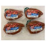 E. 4x 12oz Hillshire Farm Beef Smoked Sausage
