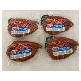 E. 4x 12oz Hillshire Farm Beef Smoked Sausage