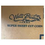 EE. 4x 2.25lb Watts Brothers Super Sweet Cut Corn