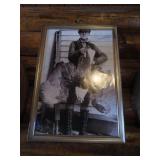 Bald Eagle Hunter Picture 22"x32"