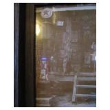 Vintage General Store/Gas Station Picture 14"x17"