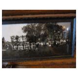 Columbia Field Day June 14th 1914 Framed Picture 9 1/2"x42"