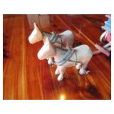 Wood Beer Wagon 19"x5"x6"