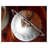 Stoneware Bowl 10"x5" & Canister 6"x8"