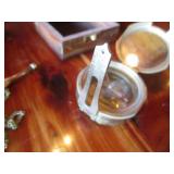 Brass Marine Compass & Spotting Glass