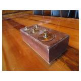 Bass Gold Balance Scale Weights