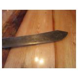 Machete & Small Camp Fire Pans