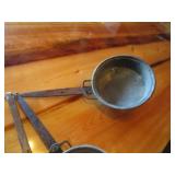 Machete & Small Camp Fire Pans