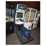 Arctic Thunder Snowmobile Arcade Game 77"x30"x77"