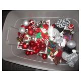 Tote of Holiday Decor & Tree