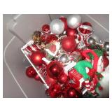 Tote of Holiday Decor & Tree