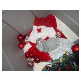 Tote of Holiday Decor & Tree