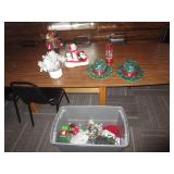 Tote of Holiday Decor