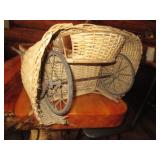 Wicker Baby Cart/Stroller