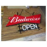 Budweiser Open LED Sign 26"x12"