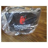 Bacardi & Pendelton Whiskey Coaster & Straw Holder